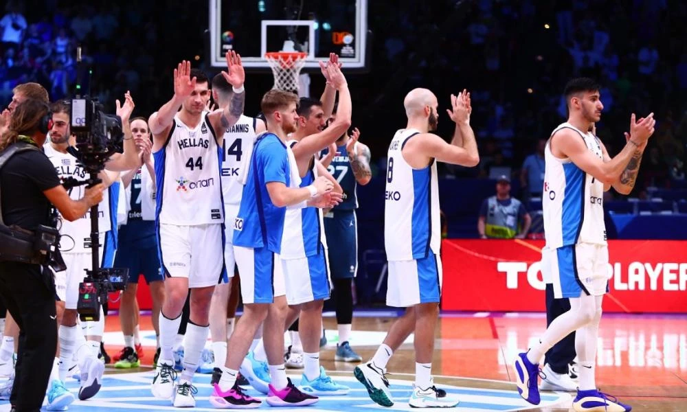 FIBA: Στην 13η θέση παραμένει στην παγκόσμια κατάταξη η Ελλάδα